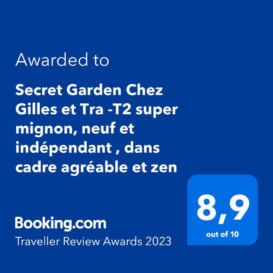 Secret Garden - Chez Gilles Et Tra - Maison D Hote -T2 Super Mignon, Neuf Et Independant , Dans Cadre Agreable Et Zen Valergues Exterior photo